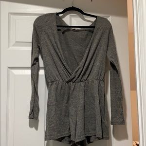 Grey urban outfitters romper
